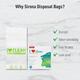 Sirona Sanitary & Diapers Disposal Bag 75's - Sanitary Napkins