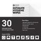 Skin Elements Intimate Hygiene Wipes Infused with Tea Tree Oil & Neem Extracts 30's - Intimate Hygiene