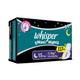 Whisper Maxi Nights Sanitary Pads for Women, XL, Pack of 15 Napkins 166 gm - Sanitary Napkins