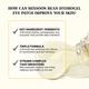 Mixsoon Bean Hydrogel Eye Patch Soothing & Firming Korean Eye Care Treatment 60's - Eye Masks