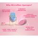 Plume Microfiber Velvet Sponge Blush 1's - Sponges & Applicators