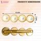 Majestique Stylish Pearl Golden Hair Pins, Metal Korean Fancy Accessories, Kids, Girls, Women 5's - Hair Clips/Bands