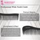 Majestique Compact Styling Comb Detangler Comb, For Curly Hair, Long Hair, Wet Hair Comb For Detangling Comb 1's - Multi-Stylers