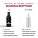 The Man Company Charcoal Body Wash - Lemongrass & Cinnamon 250 ml - Shower Gels & Body Wash