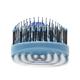 NuWay 4HAIR U.S. Patented Detangler Hair Brush for Men & Women - Blue - Detangling C Brush 1s 1's - Hair Brushes