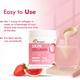Dr. Morepen Skin Collagen Powder - Strawberry Watermelon 250 g - Hair & Skin