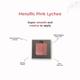 DISGUISE Satin Smooth Eyeshadow Squares, Metallic Pink Lychee 207 4.5 gm - Eyeshadow, Bases & Primers