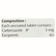 CARBIROSE 5 Tablet 100's - Hyperthyroidism-Ant