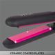 VEGA Silky Hair Straightener With Ceramic Coated Plates (VHSH-06) Pink 1 gm - Straighteners
