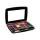 Half N Half 18 Colors Makhmali Eyeshadow With Brush In Makeup Palette Highly Pigmented Long Lasting Waterproof Smooth Blendable Colors - Multicolor-03 12.8 gm - Face Palettes
