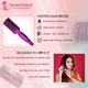 Majestique Purple 9 Row Vent Brush - Ball Tipped Bristles for Men and Women 1's - Hair Brushes