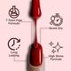 Sery Bold Nail Polish With Almond Oil , Vitamin E, Toxin Free- Fuchsia Play, MNP-14 8 gm - Nail Polish