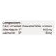 IVZOLE Tablet 3's - Parasitic Worms-Ant