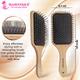 Majestique Premium Wooden Metal Pin Brush, Eco Friendly Wooden Hair Brush with Metal Pin Bristles 1's - Hair Brushes