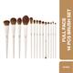 Jessup Beauty 14Pcs Light Gray Comprehensive Collection 1's - Face Brush