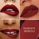 mCaffeine Shades Creamy Matte Kiss Bullet Lipstick - Moisturizing, Lightweight - Maroon Mimosa 3.5 gm - Lipsticks