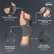 Tynor Wrist Brace with Thumb (One Size Fits All) (E 06) - Hand/Wrist Supports