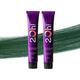 2.Oh! Semi Permanent Hair Color 100 ml each - Emerald Green 2's - Crème