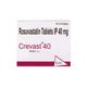 CREVAST 40 Tablet 15's - High Cholesterol-Dys