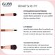 Gubb Essential Trio Kit Set Of 3 (Foundation, Eyeshadow & Lip) 1's - Face Brush
