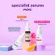 Plum Specialist Serums - Starter Pack Set of 5 Mini Serums 15 ml - Face Serum