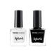Faces Canada Splash Nail Combo - White O White + Black Beauty 2's - Nail Polish