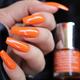 DeBelle Gel Nail Lacquer Tangerine Sheen Carrot Orange Nail Polish 8 ml - Nail Polish
