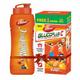 Dabur Glucoplus-C Orange Instant energy 450 g (Free Sipper) - Energy Drinks