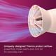Philips Hair Dryer 1600W Thermoprotect AirFlower (BHD308/30) 1's - Hair Dryers