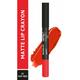 Half N Half Matte Lip Crayon, 24H Super Stay, 01 Hot Red 3.5 gm - Lip Crayons