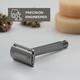 Hajamat Scythe Safety Razor, Ultra High Grade Stainless Steel 304, Gunmetal Finish 1's - Razors & Cartridges