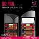 Matt Look HD Pro Fashion Style Palette, 16 Eyeshadow + 4 Highlighter, Multicolor - 02 30 gm - Face Palettes