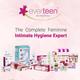 Everteen Bikini Line Hair Remover Creme - Natural Camomile Extract Sensitive Skin Formula for Women 100gm - Shaving & Hair Removal