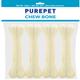 Purepet Pressed Chew Bones, Dog Treats, 5 inches - Pack of 4 Bones 260 gm - Petfood