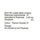 Roparil 0.25mg Tablet 10'S - Parkinsonism-Ana