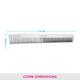 Vega Aluminium Comb (Ac - 04) - Hair Combs