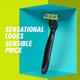 Bombay Shaving Company Sensi Smart 3 Razor Green with Cartridge 4's - Razors & Cartridges