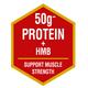 Maxvida High Protein Powder - Vanilla Flavour (Refill Pack) 500 g - Protein Drink