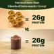 Fast&Up Plant Protein Powder - Rich Chocolate Flavour 1 Kg - Protein Drink