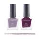 Colorsoul Bliss Vegan Nail Enamel, Purple Water, Iris Tint, B07, B10 (Pack of 2 x 8 ml) 1's - Nail Polish