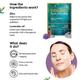 Cosmos by Bewakoof Magic Mineral Face Sheet Mask with Zinc AND Hydrating Magic Mineral Face Sheet Mask with Silver Combo 120 ml - Masks & Peels