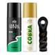 St. John Sports Limited Edition Deodorant Spray 150 ml + Cobra Envy Deodorant Spray 150 ml + Cobra Eau De Parfum 8 ml - Men Deodorants/Roll-Ons