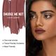 SUGAR Cosmetics Smudge Me Not Liquid Lipstick - 14 Teak Mystique (Warm Brown) 4.5 ml - Liquid Lipsticks