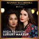 Manish Malhotra Beauty MyGlamm Powder Matte Lipstick Mauve Mood 4 gm - Lipsticks