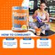 Fast&Up BCAA Supplement Powder - Lime & Lemon Flavour 450 gm - Bcaa Supplements