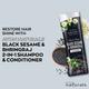 Avon Naturals Hair Care Black Shine Black Sesame & Bhringraj 2-In-1 Shampoo & Conditioner 180 ml - Dry Shampoos & Conditioners