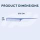 Gubb Pin Tail Hair Comb (Santorini Hues) Gb-Lh-034 1's - Hair Combs