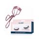 Gubb Eyelash Curler Rose Gold Color + Gubb Eyelash Set Party Style 1's - Rollers & Curlers