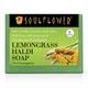 Soulflower Lemongrass Haldi Soap Vitamin E 150gm - Shower Gels & Body Wash