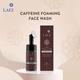 Lafz Caffeine Foaming Face Wash With Built - In Face Brush 100 ml - Scrubs & Exfoliants